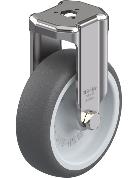 BKRXA-PATH 101G - Nerūdijantis plieno fiksuotas ratukas