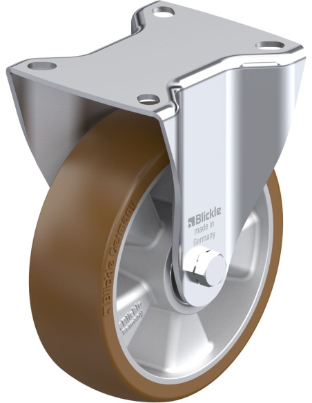 B-ALB 125K poliuretano fiksuotas ratukas