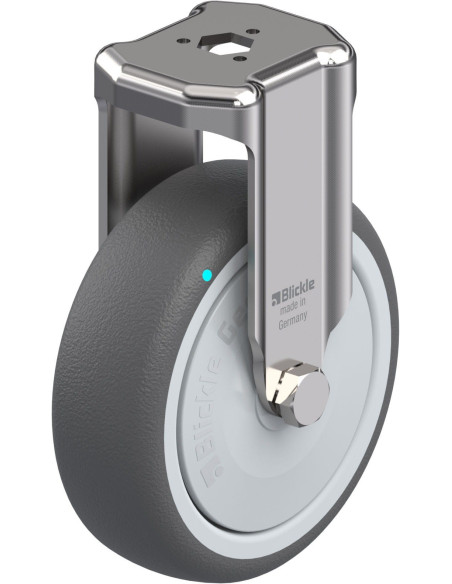 BKRXA-PATH 101KFD poliuretano fiksuotas ratukas 100 mm