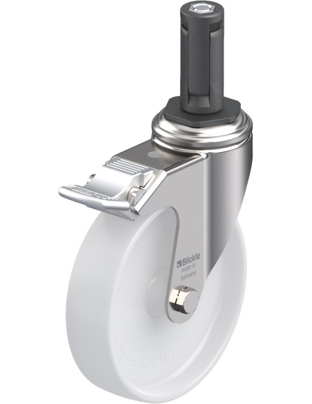 LKRXA-PO 126G-11-FI-EXR13 pasukamas ratukas su stabdžiais