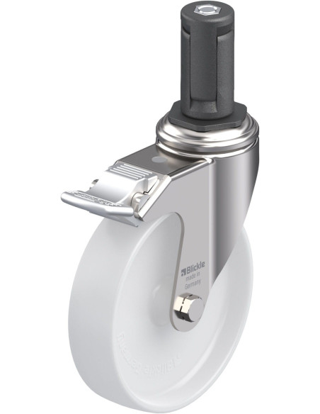 LKRXA-PO 126G-11-FI-EXR14 pasukamas ratukas su stabdžiais