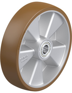 ALB 250/25K poliuretano ratukas su aliuminio centru