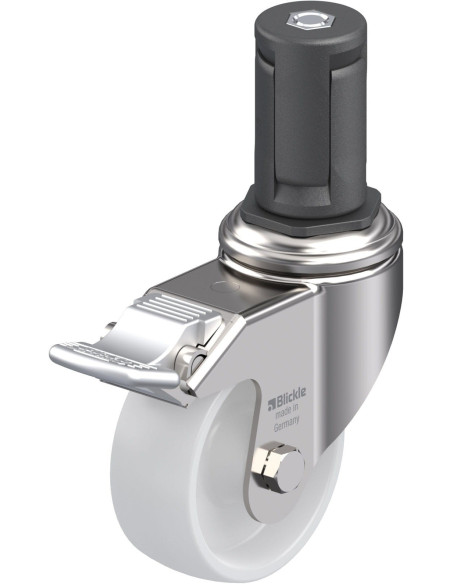 LKRXA-PO 80G-11-FI-EXR15 pasukamas ratukas su stabdžiais