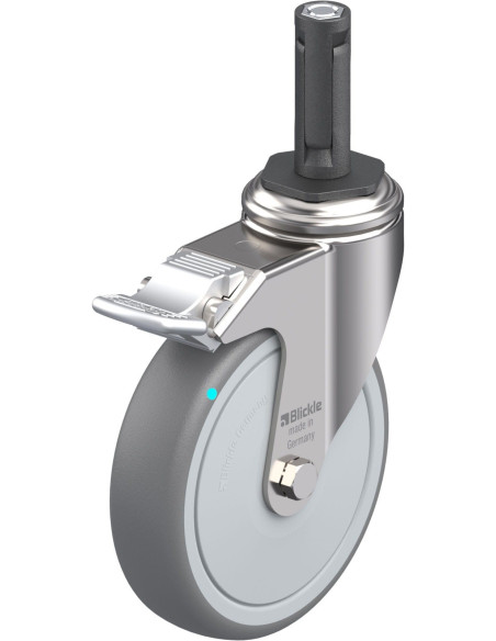 LKRXA-TPA 126KFD-11-FI-EXR12 pasukamas ratukas su stabdžiais