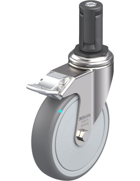 LKRXA-TPA 126KFD-11-FI-EXR14 pasukamas ratukas su stabdžiais