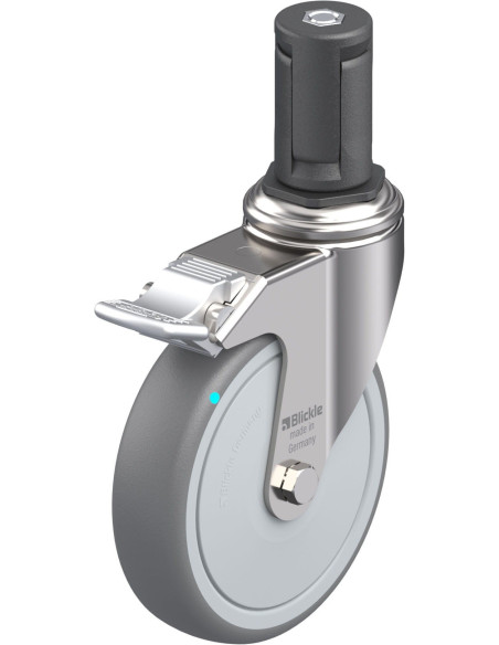 LKRXA-TPA 126KFD-11-FI-EXR15 pasukamas ratukas su stabdžiais