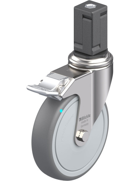 LKRXA-TPA 126KFD-11-FI-EXV17 pasukamas ratukas su stabdžiais