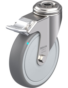 LKRXA-TPA 126KFD-FI pasukamas ratukas su stabdžiais 125mm