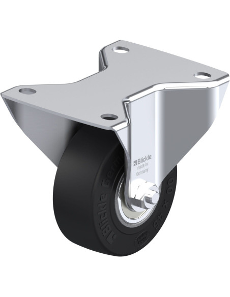 BK-SE 100K-3 fiksuotas ratukas su guma