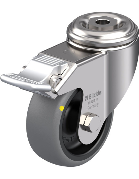 LKRXA-TPA 80G-11-FI-ELS antistatinis ratukas su stabdžiais