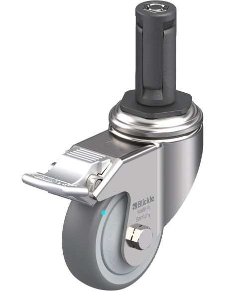 LKRXA-TPA 80KFD-11-FI-EXR13 pasukamas ratukas su stabdžiais