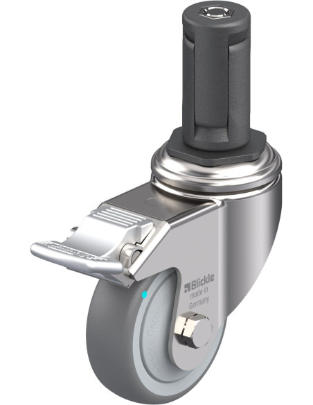 LKRXA-TPA 80KFD-11-FI-EXR14 pasukamas ratukas su stabdžiais