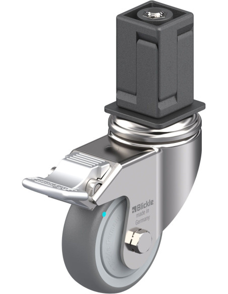 LKRXA-TPA 80KFD-11-FI-EXV18 pasukamas ratukas su stabdžiais