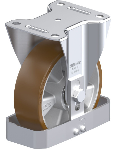 B-ALB 160K-FS poliuretano fiksuotas ratukas 160 mm