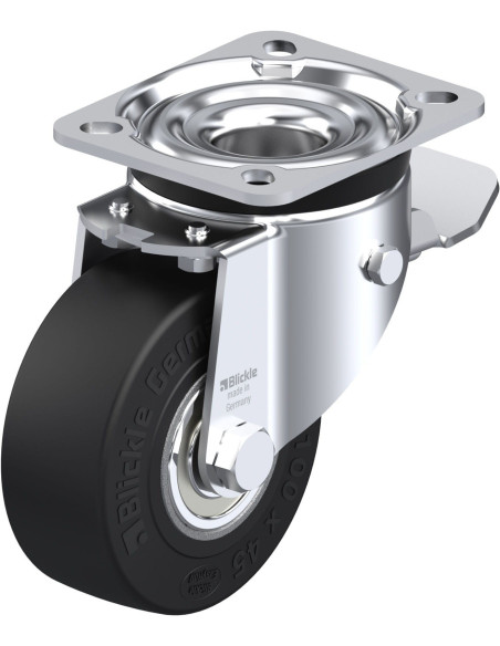 LK-SE 100K-1-ST pasukamas ratukas su stabdžiais