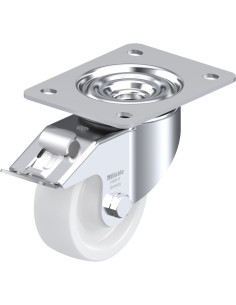 LK-SPO 100G-3-FI sintetinis pasukamas ratukas su stabdžiais