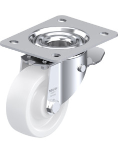 LK-SPO 100G-3-ST sintetinis pasukamas ratukas su stabdžiais