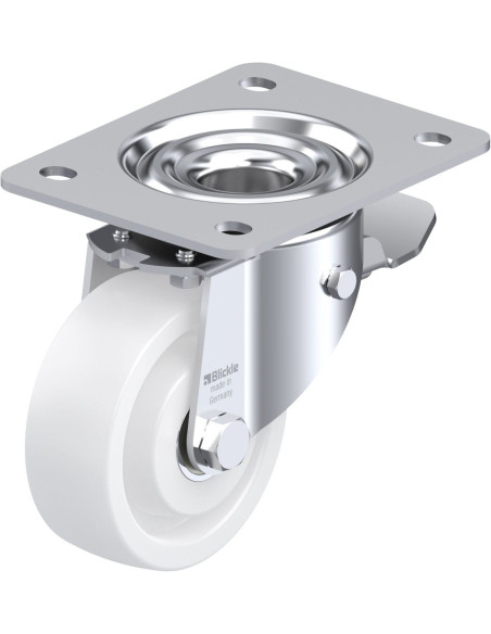 LK-SPO 100K-3-ST pasukamas ratukas su stabdžiais