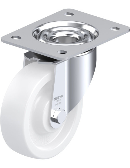 LK-SPO 125G-3 sintetinis pasukamas ratukas, 125 mm