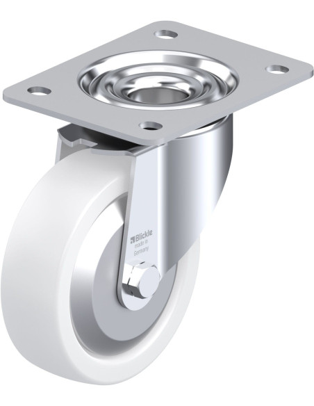 LK-SPO 125G-3-FA sintetinis pasukamas ratukas 125 mm