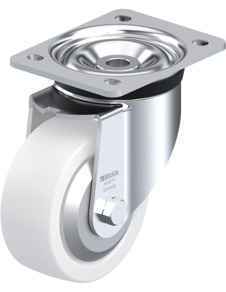 LK-SPO 127G-FA sintetinis pasukamas ratukas 125 mm