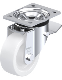 LK-SPO 127G-ST Sintetinis pasukamas ratukas su stabdžiais