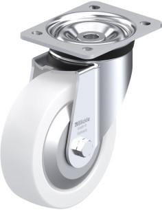 LK-SPO 160G-FA sintetinis pasukamas ratukas 160 mm