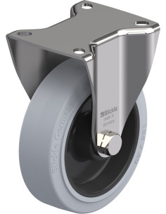 BKX-POEV 125XR-1-SG fiksuotas ratukas dengtas guma