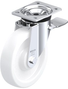 LK-SPO 200G-ST sintetinis ratukas su stabdžiais