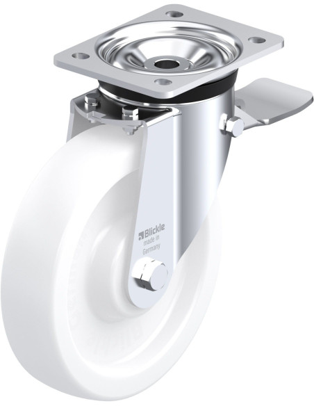 LK-SPO 200G-ST sintetinis ratukas su stabdžiais