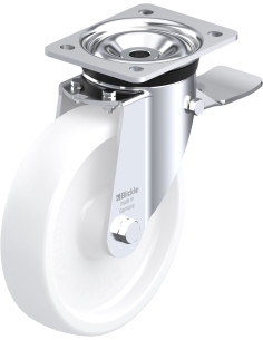 LK-SPO 201G-ST sintetinis pasukamas ratukas su stabdžiais