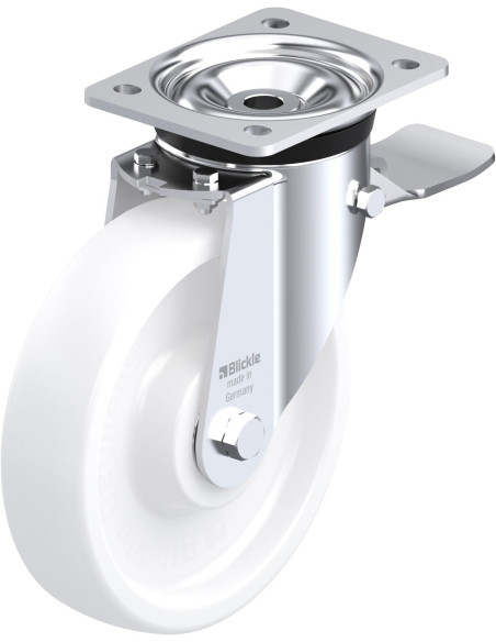 LK-SPO 201K-ST Sintetinis ratukas su stabdžiais