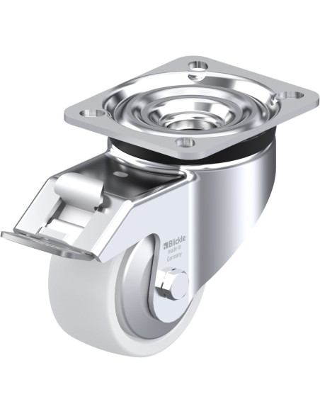 LK-SPO 80K-FI-FA sintetinis ratukas su stabdžiais