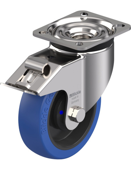 LKX-POBS 125XKA-1-FI pasukamas ratukas su stabdžiais