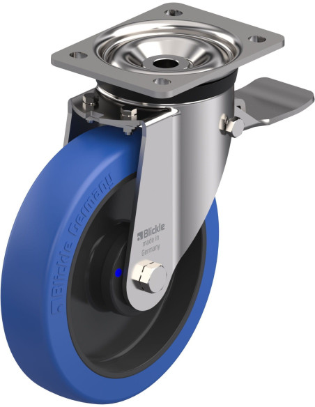 LKX-POBS 200XKA-ST pasukamas ratukas su stabdžiais