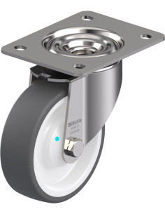 LKX-POTH 125KAD-3 poliuretano pasukamas ratukas 125 mm