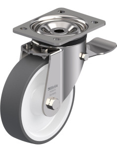 LKX-POTH 160G-ST pasukamas ratukas su stabdžiais