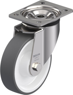 LKX-POTH 160XK - Nerūdijantis plieno pasukamas ratukas