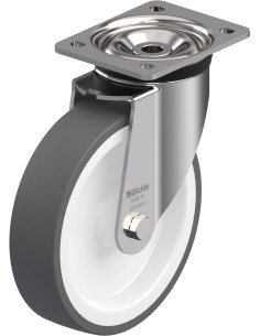 LKX-POTH 200G - 200 mm poliuretaninis pasukamas ratukas