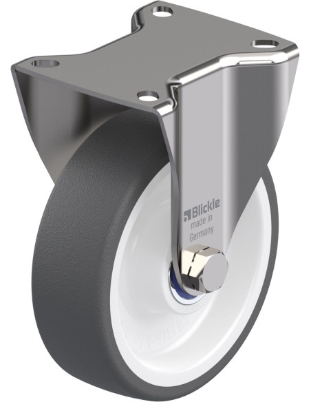 BKX-POTH 125XK-1 fiksuotas poliuretaninis ratukas