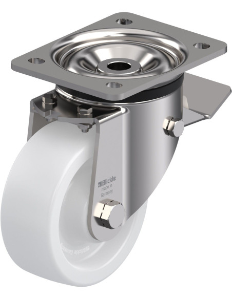 LKX-SPO 127G-ST pasukamas ratukas su stabdžiais