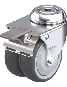 LMDA-PATH 75KF-FI poliuretano ratukas, 75 mm, 100 kg