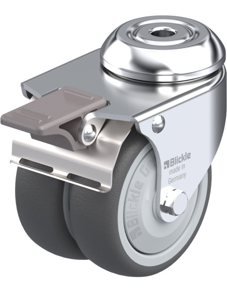 LMDA-PATH 75KF-FI poliuretano ratukas, 75 mm, 100 kg