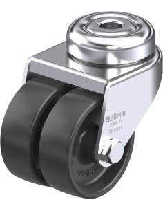 LMDA-POA 50G - Dvigubas pasukamas sintetinis ratukas