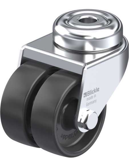 LMDA-POA 50G - Dvigubas pasukamas sintetinis ratukas