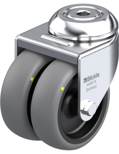 LMDA-TPA 75G-ELS antistatinis dvigubas pasukamas ratukas