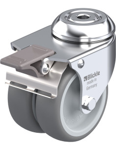 LMDA-TPA 75G-FI dvigubas pasukamas ratukas su guma