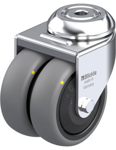 LMDA-TPA 75KF-ELS antistatinis dvigubas ratukas