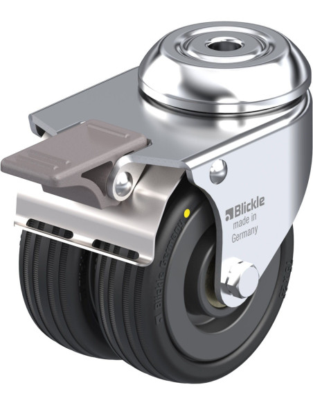 LMDA-VPA 75K-FI-EL antistatinis dvigubas ratukas