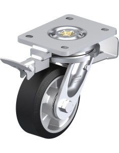 LO-ALEV 127K-ST-RI4 pasukamas ratukas su stabdžiais